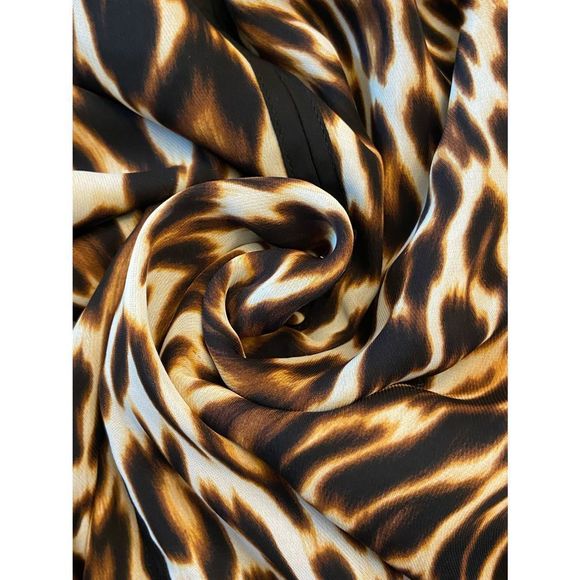 Worthington MIDI Leopard Print Dress size 10 - Picture 7 of 7